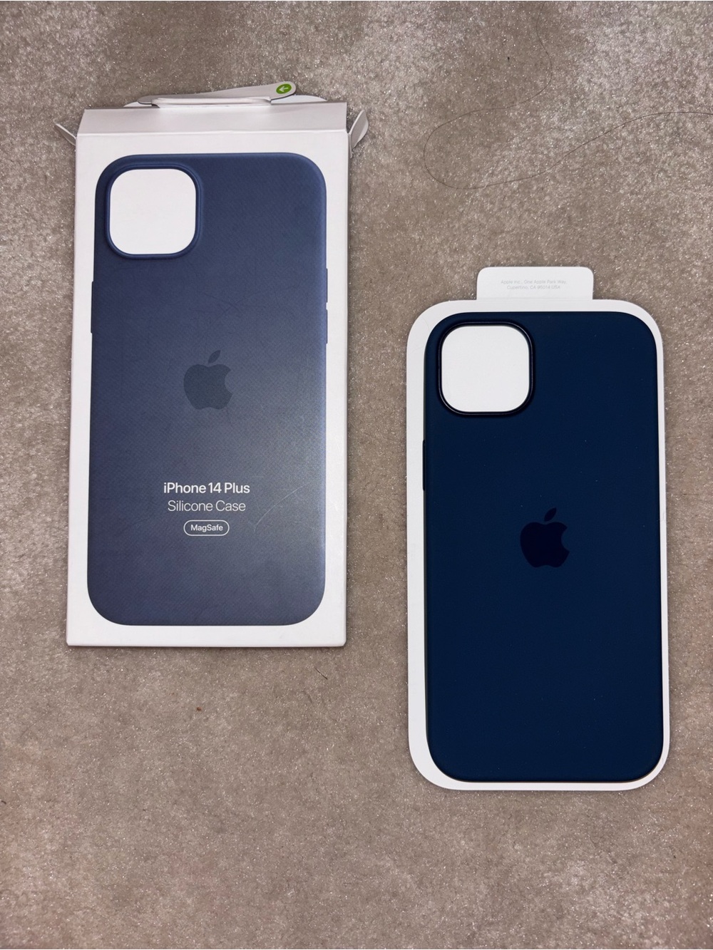 Apple iPhone 14 Plus Silicone Case - Navy Blue